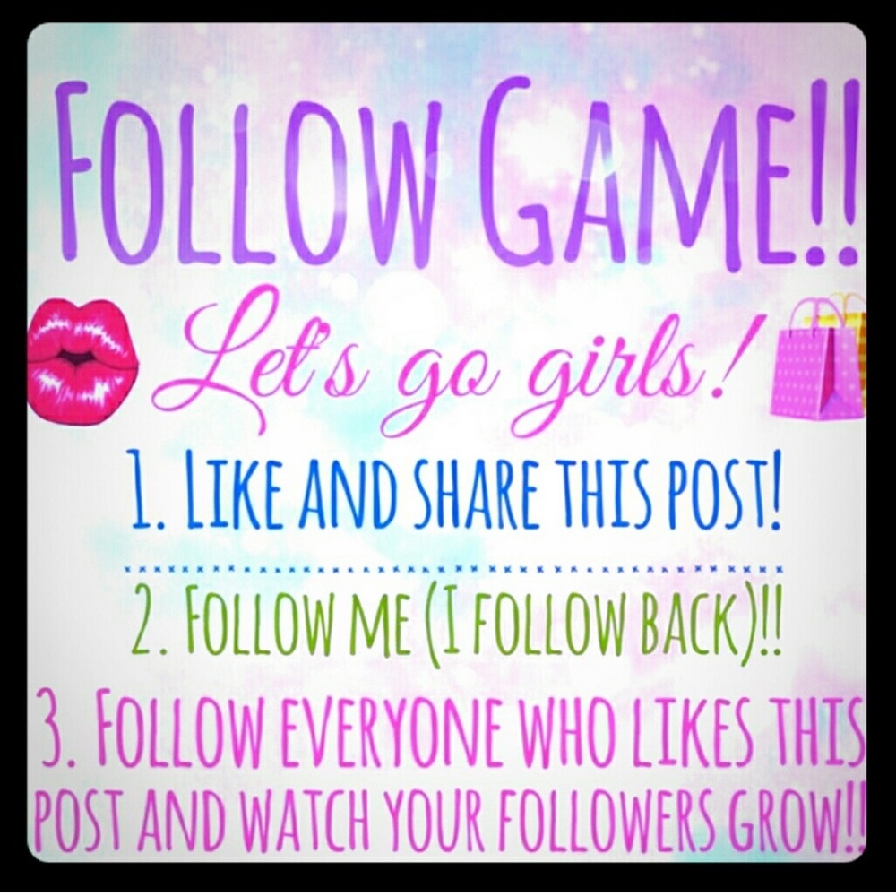 ⭐️Let’s ⭐️Play ⭐️The ⭐️Follow ⭐️Game